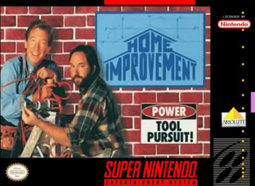 Home Improvement - Power Tool Pursuit!  Snes